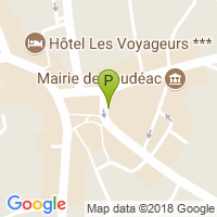 carte de la Pharmacie de la place Au Fil