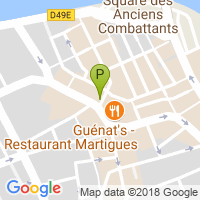 carte de la Pharmacie Lefevre Malassagne