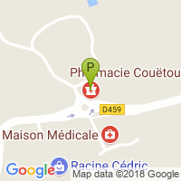 carte de la Pharmacie Couetoux