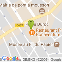 carte de la Pharmacie des Premontres