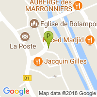 carte de la Pharmacie de Rolampont