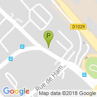 carte de la Pharmacie de Saint Quentin