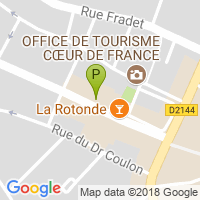 carte de la Pharmacie Evrard Dechery