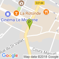 carte de la Pharmacie Centrale