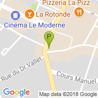 carte de la Pharmacie Puret Morand