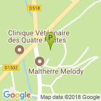 carte de la Pharmacie Mortemousque