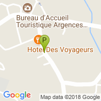 carte de la Pharmacie de l'Argence