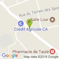 carte de la Pharmacie de Taule