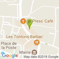 carte de la Pharmacie Batalla Bruneau