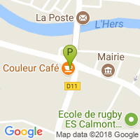 carte de la Pharmacie des Canelles