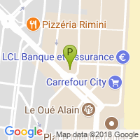 carte de la Pharmacie Dustou Clara