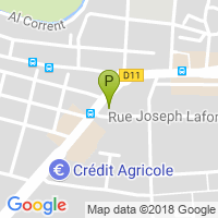 carte de la Pharmacie Canetoise