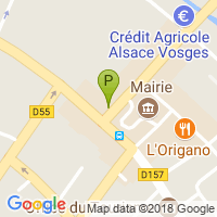 carte de la Pharmacie Hazart