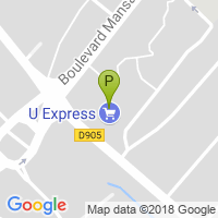 carte de la Pharmacie Mansart