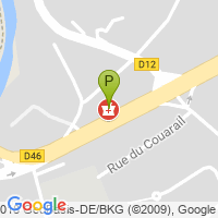 carte de la Pharmacie du Saut le Cerf