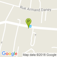 carte de la Pharmacie Centrale de Gujan