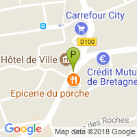 carte de la Pharmacie Sainte Hildegarde