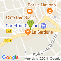 carte de la Pharmacie Perpere & Acquaviva