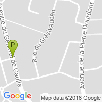 carte de la Pharmacie de Riante Plaine