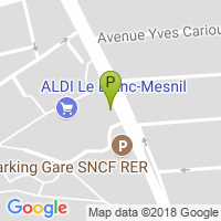 carte de la Pharmacie Deboua