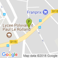 carte de la Pharmacie de l'Angelus
