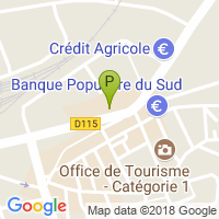 carte de la Pharmacie Versmee Barthes