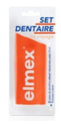 ELMEX Set dentaire de voyage 2 tubes + 1 brosse à dents