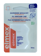 ELMEX Protection caries fil dentaire ciré arôme menthe 50m