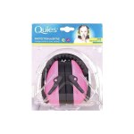 QUIES Protection auditive casque anti-bruit pour enfants rose