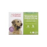 CLÉMENT THÉKAN Vermiscan chiens 500mg 4 comprimés