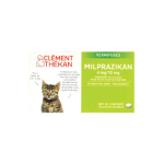 CLÉMENT THÉKAN Milprazikan chatons 0,5 - 2kg 2 comprimés