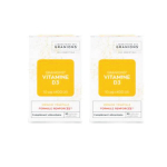 GRANIONS Vitamine D3 lot 2x60 gélules végétales