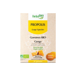 HERBALGEM Bio propolis large spectre 24 gommes