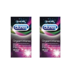 DUREX Orgasm'intense lot 2x10 préservatifs