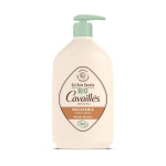 CAVAILLÈS Gel bain douche bio peaux sèches macadamia 1L