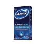 MANIX Contact Plus sensations intactes 6 préservatifs