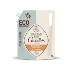 CAVAILLÈS Gel bain douche bio macadamia peaux sèches éco-recharge 1L
