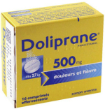 DOLIPRANE 500mg 16 comprimés effervescents
