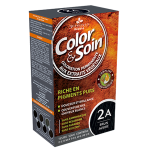 LES 3 CHÊNES Color et soin coloration brun azuré 2A 1 kit