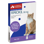 CLÉMENT THÉKAN Fiprokil chat 4 pipettes