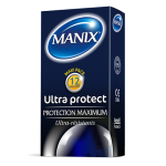 MANIX Ultra-protect résistants 12 préservatifs