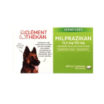 CLÉMENT THÉKAN Milprazikan chien +5kg 2 comprimés