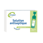 COOPER Solution antiseptique chlorhexidine 0.5% 12x5ml